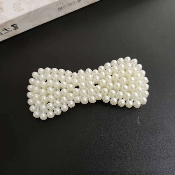 False Pearl Clip Fasjonable søte sidepandeler Hodeplagg Barrettes Hårtilbehør for jenter# 14