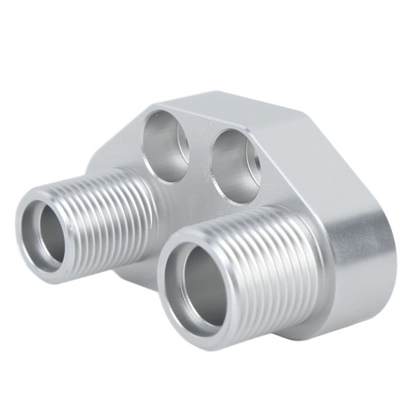 AC Kompressor Adapter Swap Billet Aluminium Kompressor Rak Adapter för Sanden SD7B10 7176