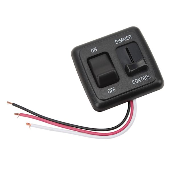 12V DC-vippströmbrytare med hög sidodimmerkontroll för LED Halogen Glödlampa RV Car Truck Strip