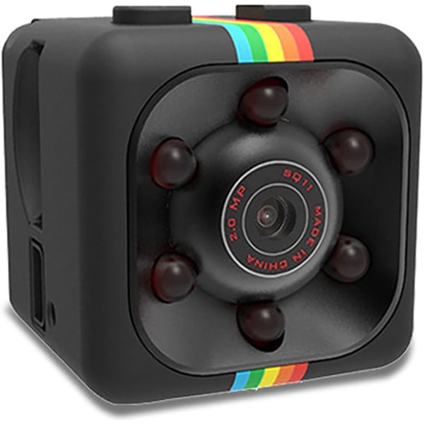 SQ11 lite kamera 1080P HD utendørs luftfotografering sportskamera infrarød nattsyn hjemme röd