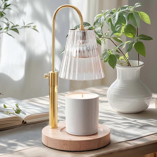 Adjustable Dimmable Electric Candle Warmer Lamp for Jar Candles Melting Lamp