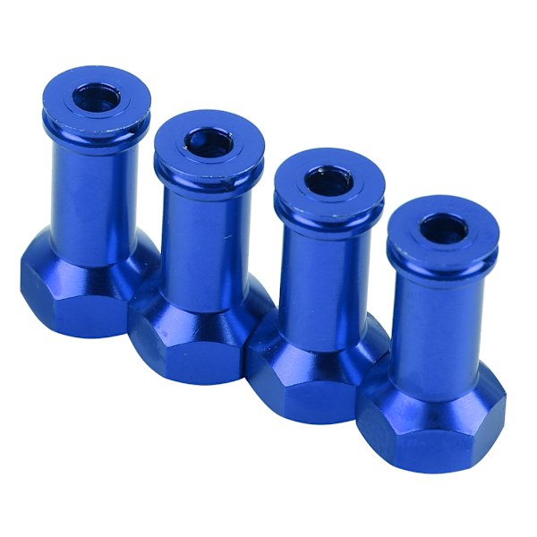 Forlengelseskobling 24 mm lengre kombinasjonsadapter for Traxxas Slash 1/16 RC-bil (Mørk blå)