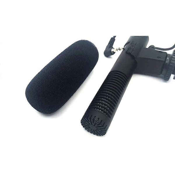 3,5 mm universalmikrofon Ekstern stereomikrofon Videokamera MIC-01 systemkamera