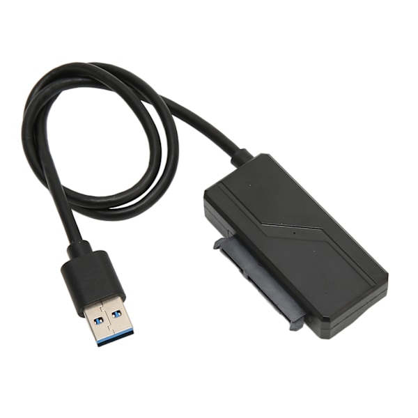 USB 2.0 til SATA 6+7 Easy Drive-kabel 480 Mbps USB til SATA optisk drivenhetsadapterkabel for bærbar PC