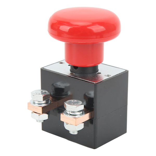 Nödstoppsknappsbrytare IP67 Vattentät 220‑250A 12‑220V 50 mm monteringshål för fordonstruckar