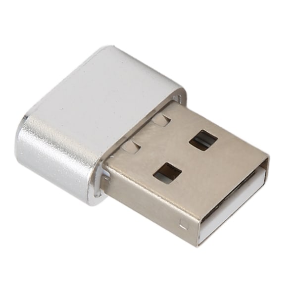 TIMH USB Mouse Mover Tiny Oupptäckbar med separat läge På Av-knappar Stödjer 3 spår Plug and Play Håller PC Laptop vaken Silver