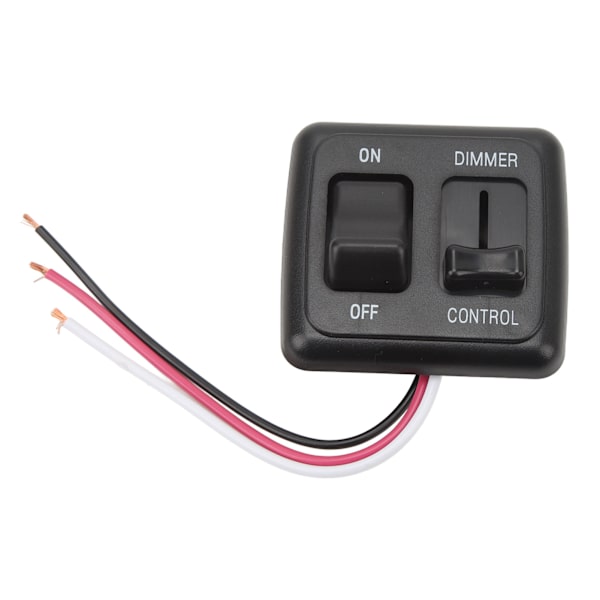 12V DC-vippströmbrytare med hög sidodimmerkontroll för LED Halogen Glödlampa RV Car Truck Strip
