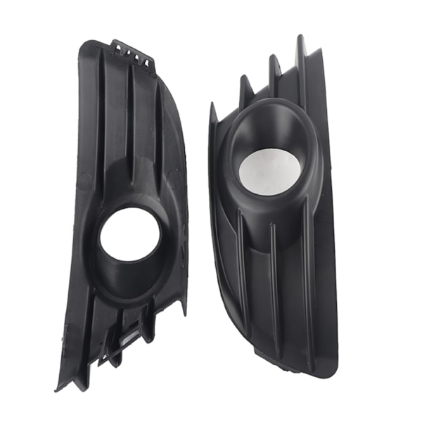 Par Frontstötfångardimlampsgaller Trim Svart Färg Passar för Citroen C4 2004-2008