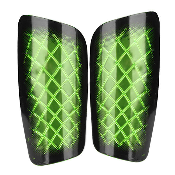 1 Par Fotbollsskydd för Vuxna Sport Shin Guards Bensskydd Grön