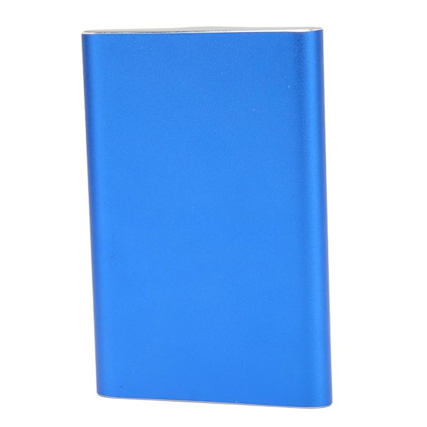 Ekstern harddisk med høy hastighet USB3.0 Ultra tynn CNC-bearbeiding Bærbar ekstern HDD for datamaskiner TV-er mobiltelefoner Bleu 500 Go