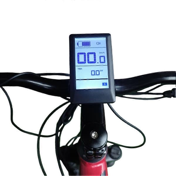 Kompatibel med BAFANG Elektrisk Cykel Display, MID Motor BBS01 BBS02 BBS01B BBS02B G340 G320 M400(UART)M620(UART)M420(UART) As Shown