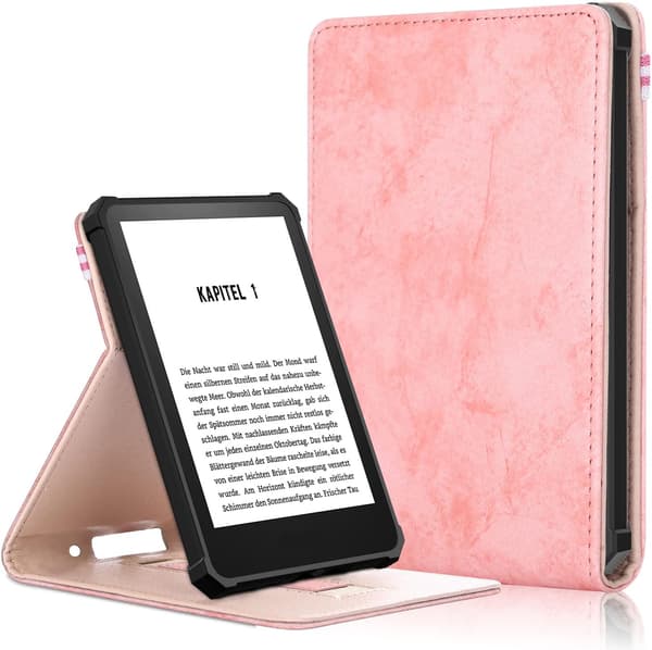 2-pack Folding Case for Kindle (11th Generation 2022), with Auto On/Off, Lightweight Case with Hand Strap