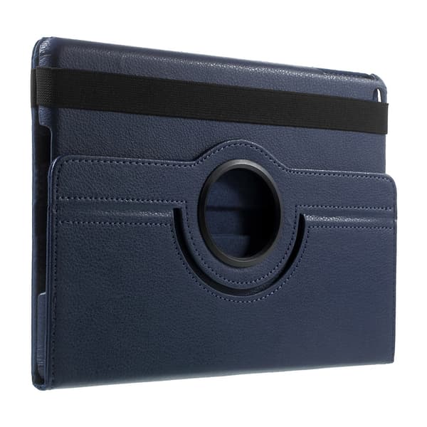 iPad Air / 9.7\" 2017/2018 360° Roterende Etui Mørkeblå Da DarkBlue M\u00f6rk Bl\u00e5