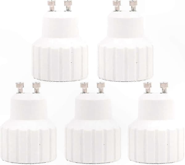 GU10 til GU10 Sokkeladapter Kompatibel med LED- og halogenpærer - Lampeholderadapter