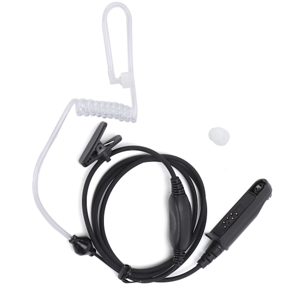 Overvåking Akustisk Luft Tube Øretelefon Headset Hals PTT Mic for UV9R Plus BF9700 BFA58