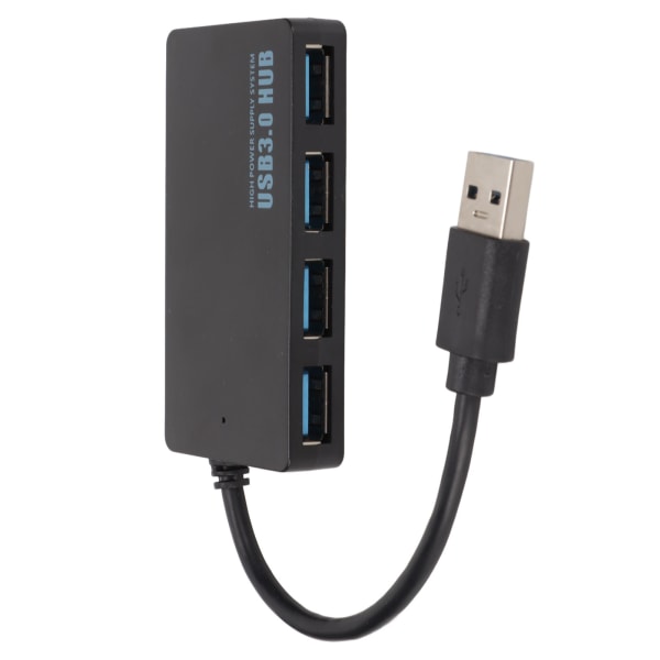 USB Hub 3.0 Ultratynd bærbar 4 porte 5 Gbps højhastigheds stabil datatransmission Docking Hub++