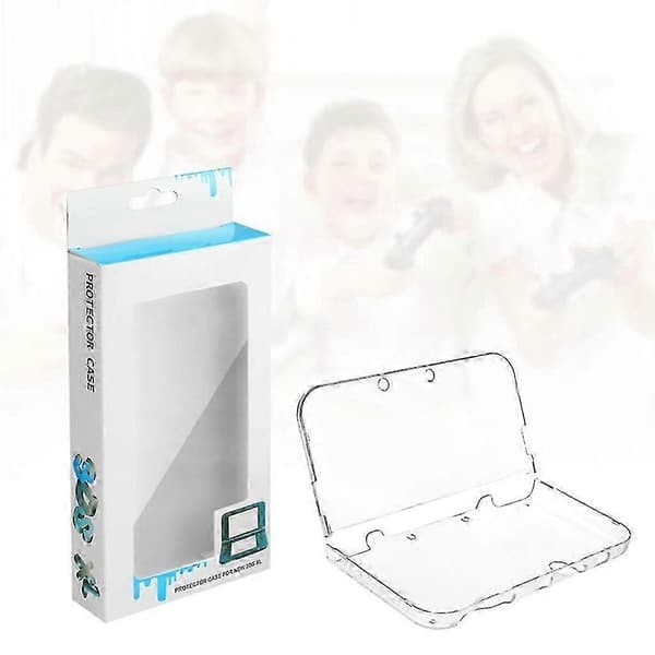 Faldsikker gennemsigtig skalbeskyttelse til den nye 3DS XL-konsol Gaming PC-etui