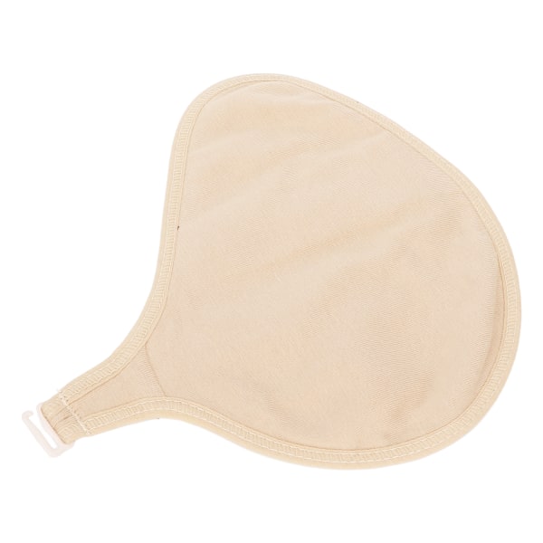Silikonebrystforme beskyttelsesdæksel Blødt bomuld Mastectomy Protese Cover Bag til Mastectomy Protese Venstre