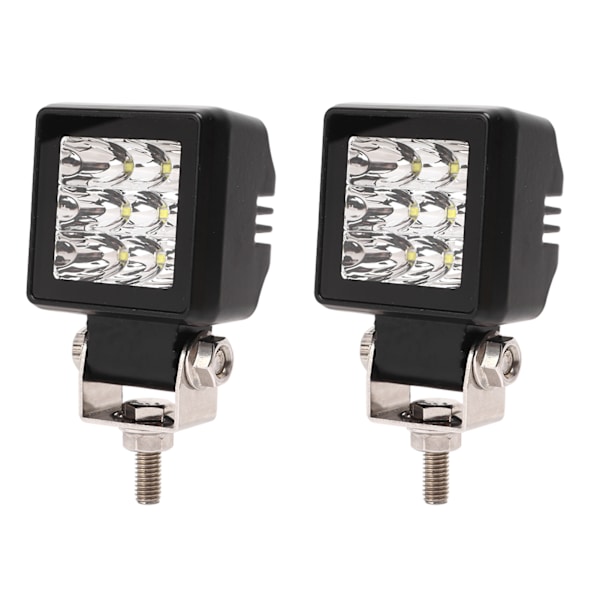 2 tuuman LED-lisävalot 9‑30V 27W Vedenpitävä Superkirkas Off Road -kohdevalo Sumuvalo ATV UTV SUV Kuorma-autolle Valkoinen