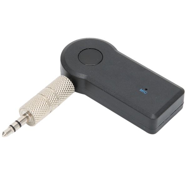 TIMH Bærbar Bluetooth-musikkmottaker for bil Mini trådløs lydadapter 3.5MM Aux for telefon