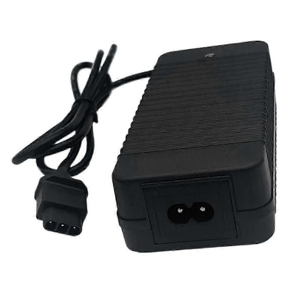 KQi 2 KQi 3 Lader for El-sparkesykkel 53.5V 2A Strømadapter for EU Litiumbatteri Musta