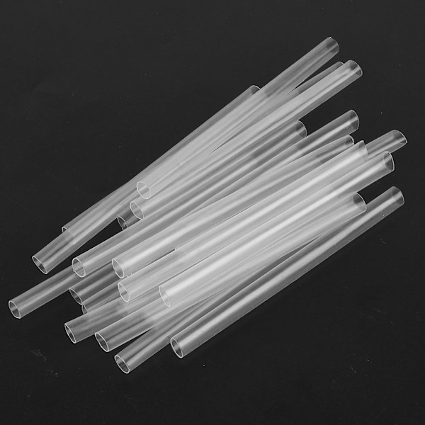 Fiskesmältbar krympslang 10cm EVA Linje Terminalhylsa Fisketillbehör (40 st 6mm)
