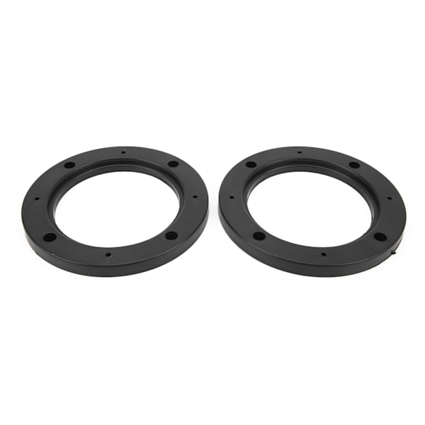 2 stk 4-tommers bilstereo høyttalerring Pad Svart Bil Modifisering Erstatning Universal