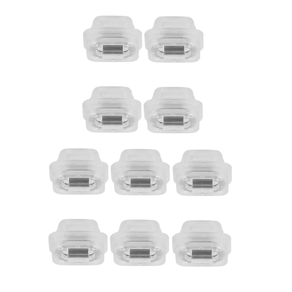 10 st Plast bildörr Insats Trim Strip Grommets Clips Card Inlay för E46 E90 E91 E92 E93