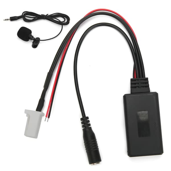 Bluetooth Audio AUX-indgangsadapter Mikrofon Håndfri kabelforbindelse passer Kompatibel med Suzuki Swift/Vitra/Jimni