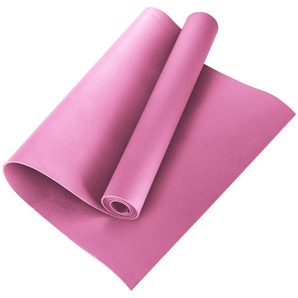 EVA Liukumaton Fitness- ja Jooga-alusta - 4MM Ohut, Kotikuntosalin Harjoitusalustat Pilates- ja Joogakäyttöön