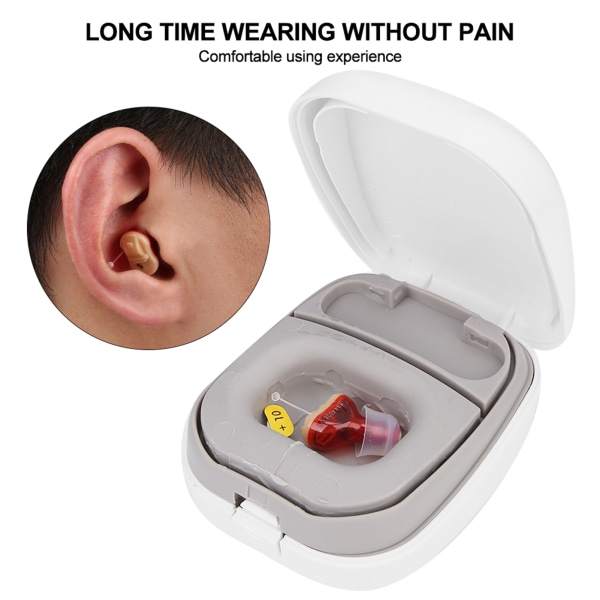 Ørelydforsterker Høreapparat Lett høreapparattilbehør for eldre++/