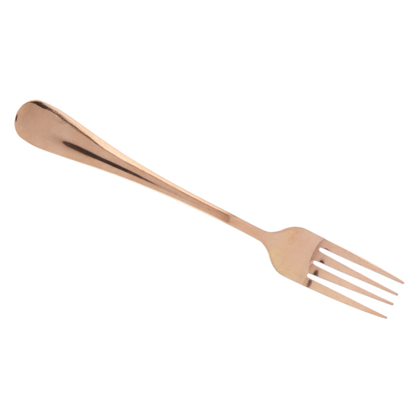 Rosaguld Rustfrit Stål Western Style Spisebestik til Restauranter, Køkkener og Hjem