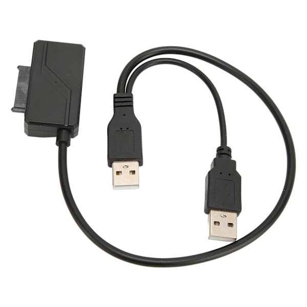 USB2.0 Optisk Drev Kabel Ekstern USB til SATA 6 og 7 Strømforsyning Bærbar Plug and Play 480Mbps Drev Adapter