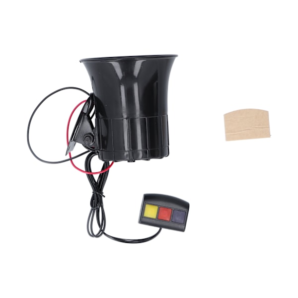 12V 30W 105db Car Horn 3 Tones Emergency Warning Alarm Siren for Car Motorcycle Mopeds