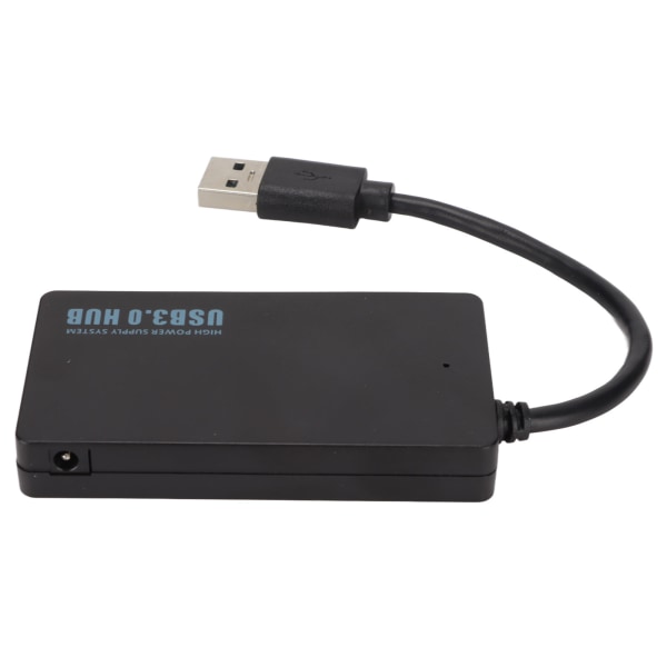 USB Hub 3.0 Ultratynn bærbar 4 porter 5 Gbps Høyhastighets stabil dataoverføring Docking Hub++