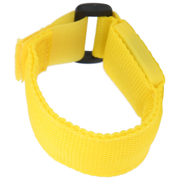 LED-armband för löpning och cykling utomhus - Justerbar blinkande armband, Gul