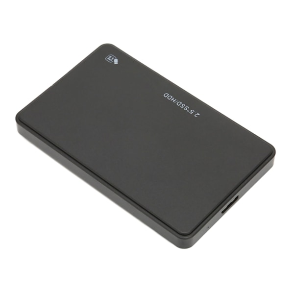 2,5 tum HDD SSD-hölje Svart USB3.0 2,5 tum Mekanisk SATA Seriell Port SSD HHD Extern Mobil Hårddiskfodral U25Q7M3.0