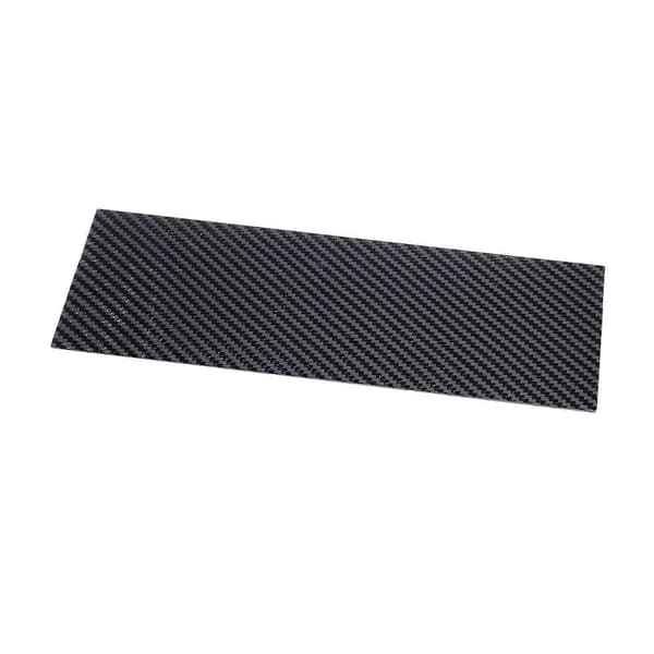 4x 125x75mm 0,5MM/1,0MM/2,0MM/3,0MM 3K kolfiberplattvävda paneler
