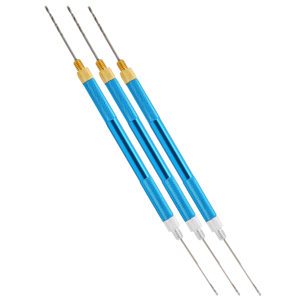 3-pack fiskebete-nålborr-kroksträngare multifunktionell aluminiumlegering