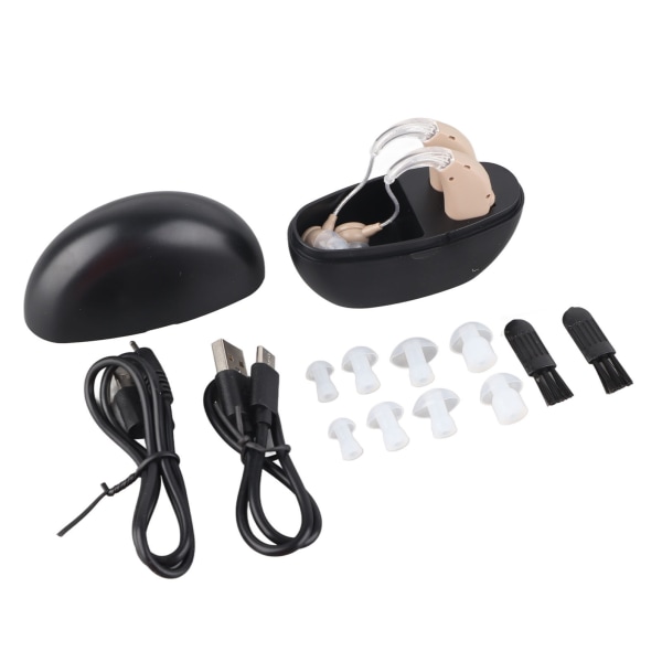 TIMH høreapparat trådløst ørehjælpenhed Hørelydforstærker til mennesker med hørehandicap