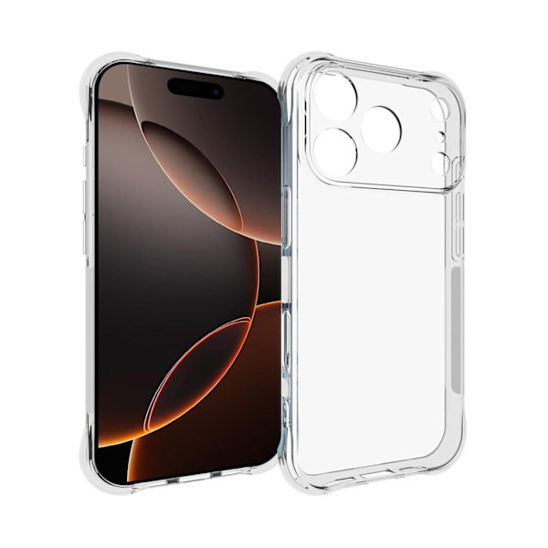 【BEMS】Compatible with iPhone 17 Pro Case Transparent TPU Shockproof 23
