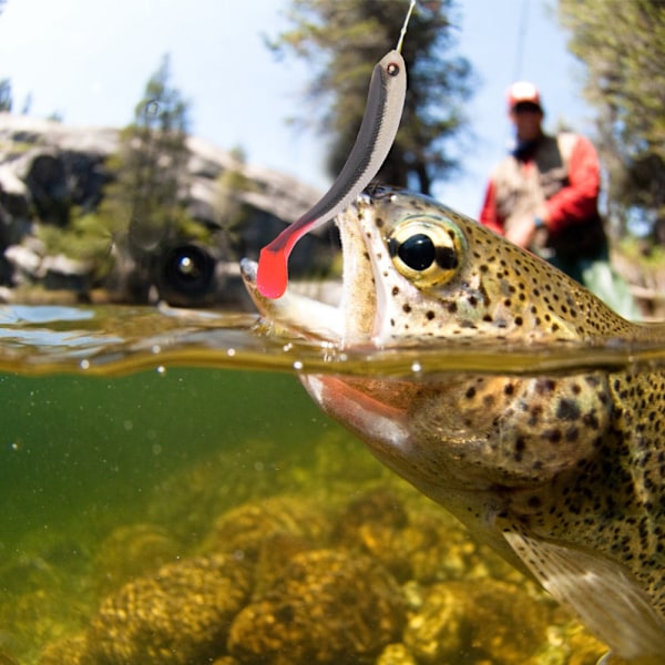 10 st 7,5 cm/3,4 g Silikonkonstgjorda 3D-ögon Livsliknande Swimbait Mjuka Fiskebeten Bete Fiskeutrustning Tillbehör 1#
