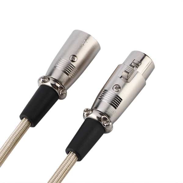 TIMH 3 pins XLR hann til XLR hunnmikrofon Mikrofonkabel Lydledning 1 meter / 3,3 fot