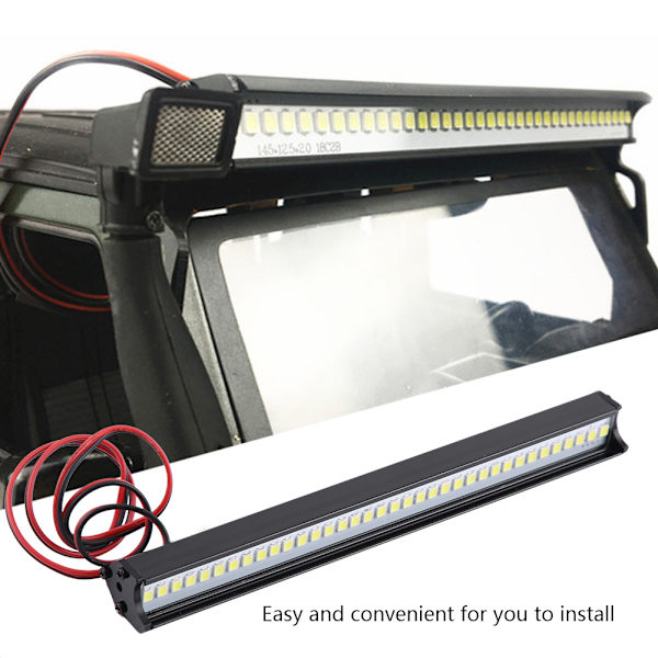 Simuloitu Kattolamppu 36 LED-Valolla TRX-4 SCX10 90046 D90 Wrangler RC-Autolle