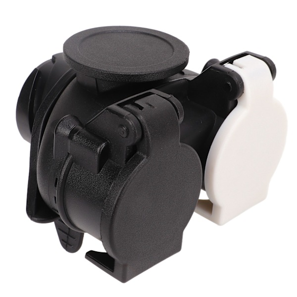 13-pins til 7-pins tilhengerkontakt Adapter Dobbel Socket Plug Conversion Adapter for alle tilhengerkontakter