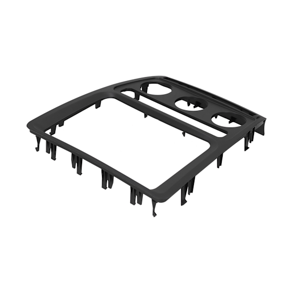 Konsolbilstereo Radio Fascia 2 Din GPS Panelram Passar för Skoda Octavia 2004‑2010