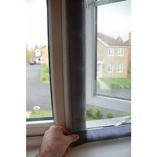 Cat Net with Self-Adhesive Tape, Compatible with Balcony Window Mosquito Net (1.2 x 1.5M) H~
