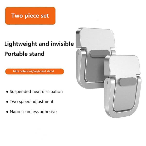 st laptopstativ mini bærbar holder sammenleggbar usynlig for macbook bærbar PC-feste