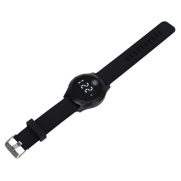 HZ2030 LED- watch korealaistyylinen vedenpitävä kosketusnäyttö tyylikäs watch miehille naisille opiskelijoille musta ++