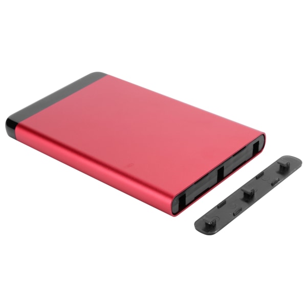 TIMH mobil harddiskkabinett USB3.0 bærbar 2,5 tommers SSD/HDD SATA aluminiumslegeringskabinett 8TB Rouge